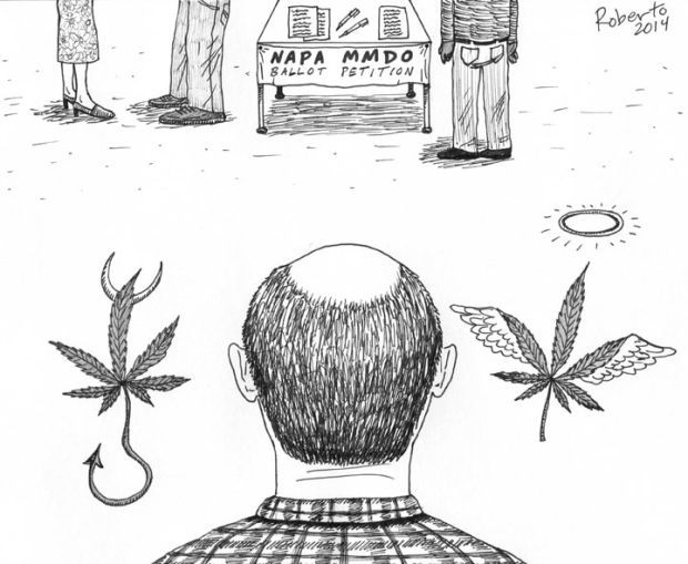 Editorial Cartoon: Whither medical marijuana?